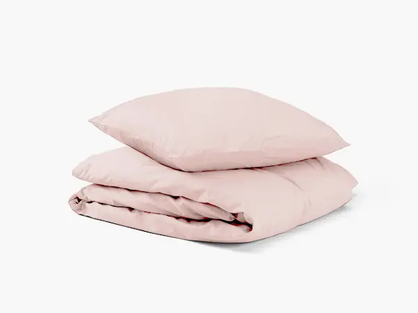 Sengefabrikkens satin sengesæt rosa