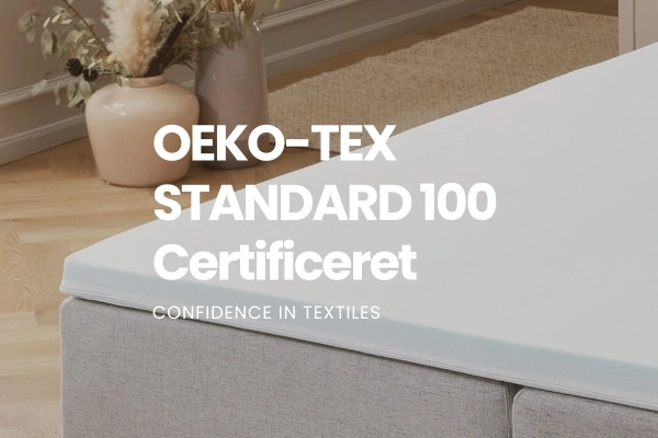 Kølende Topmadras OEKO-TEX certificeret
